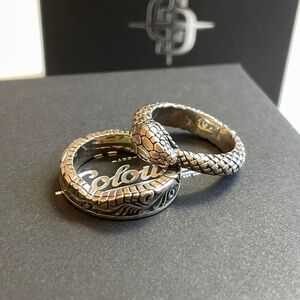Clocks & Colours Endless Sterling Silver Ring